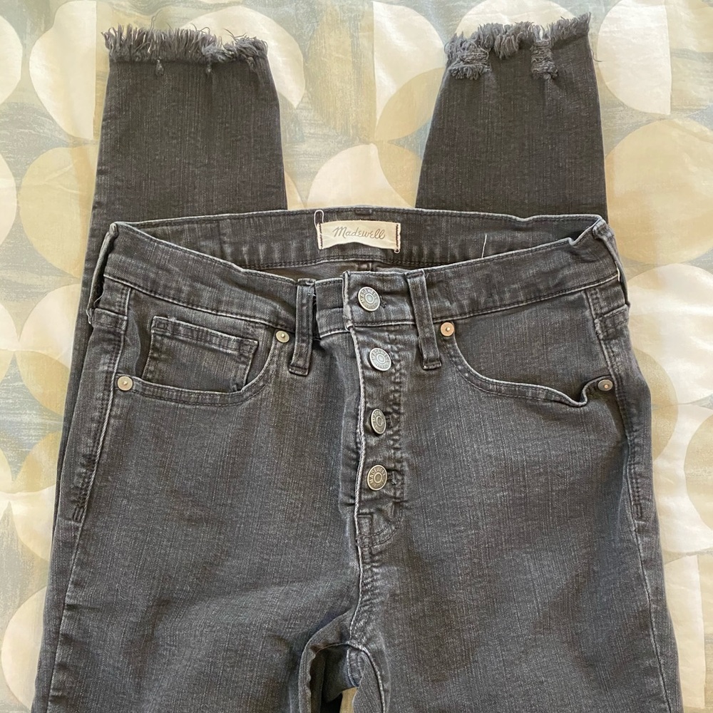 Madewell high rise skinny jeans